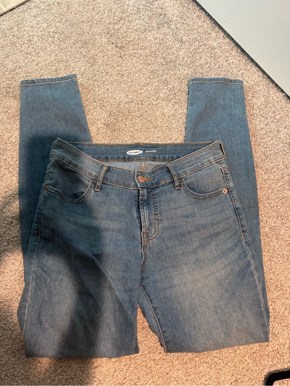 Old Navy Women's Blue Skinny Jeans - Classic Wash